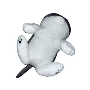 Nihon Auto Toy Grey White Tuxedo Cat Plush Kawaii Fat Kitty Stuffed Animal